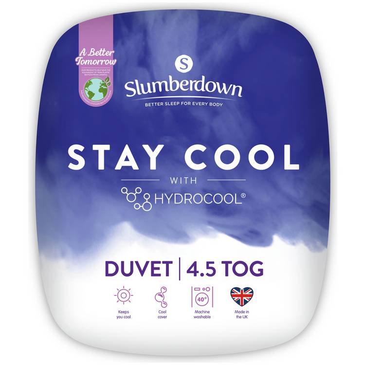 Slumberdown Stay Cool 4.5 Tog Duvet - Single 0