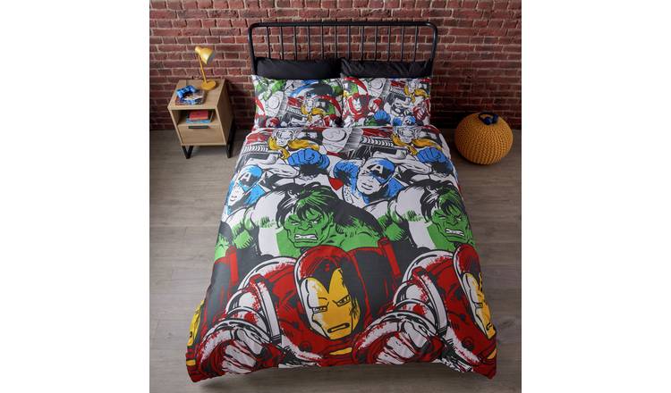 Buy Marvel Comics Marvel Squad Bedding Set Double Kids Duvet