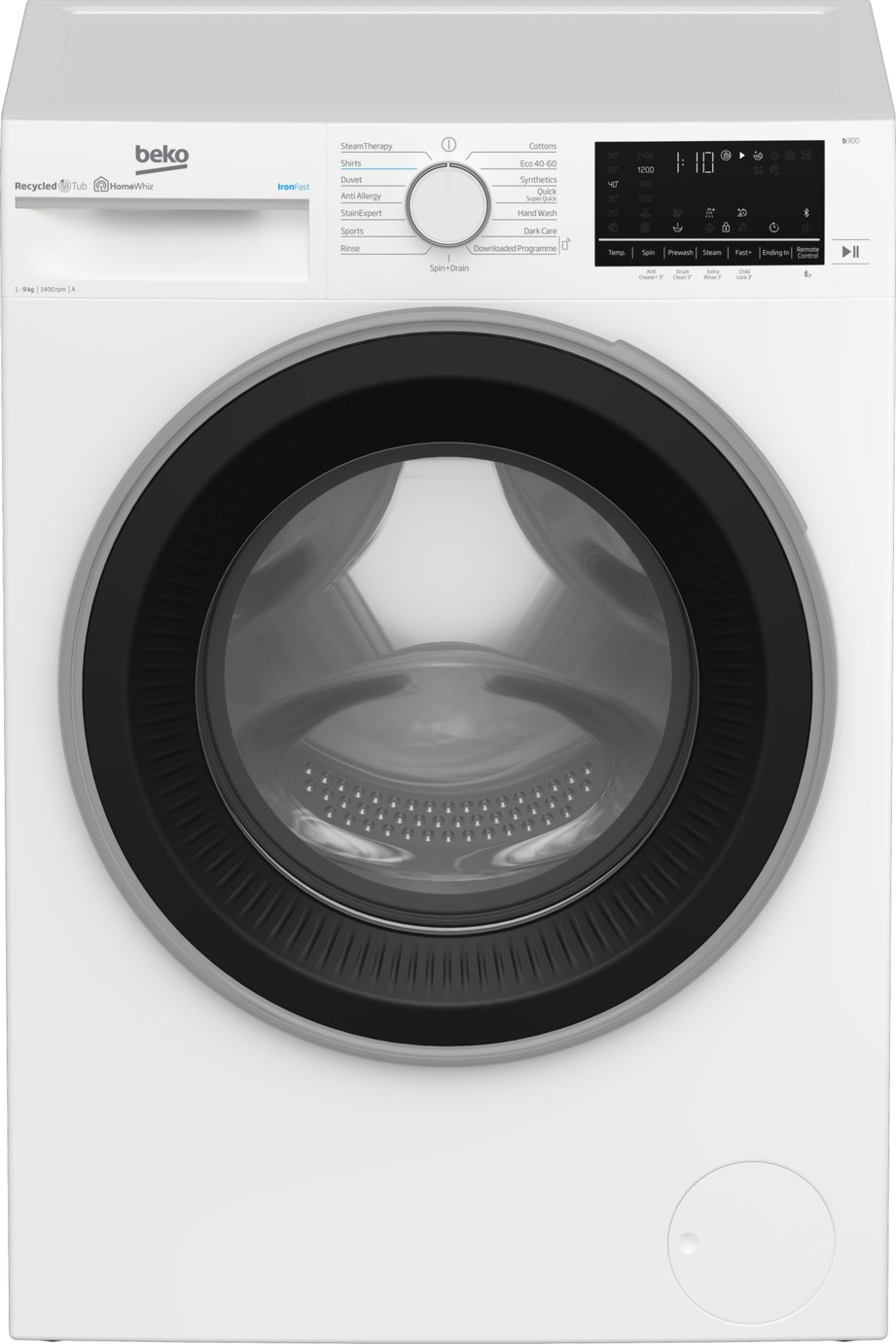 Beko B3W5941IW 9KG 1400 Spin Washing Machine - White