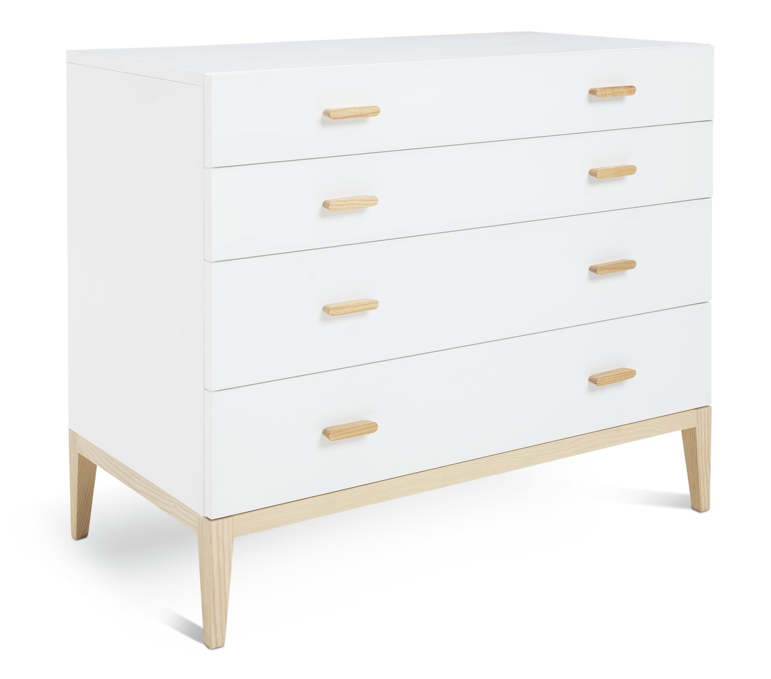 Habitat Tatsuma 4 Drawer Chest - White