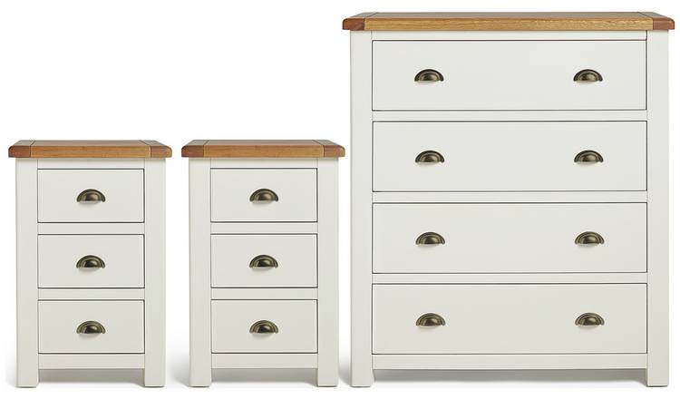 Oak and on sale cream furniture