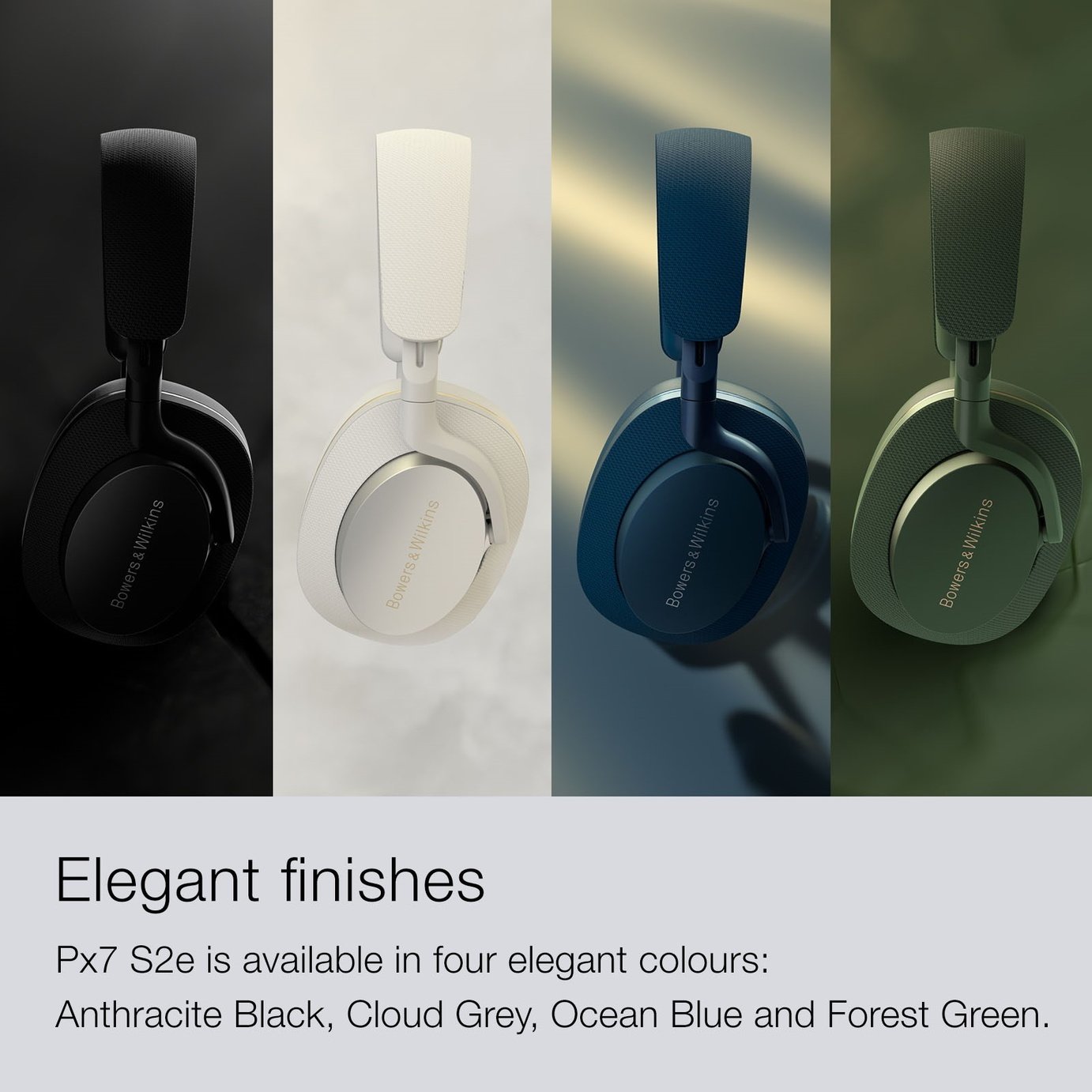 Buy Bowers & Wilkins Px7 S2e Wireless Headphones - Black