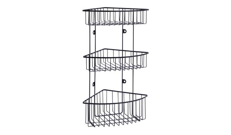 Buy Argos Home 3 Tier Wall Mounted Chrome Shower Caddy