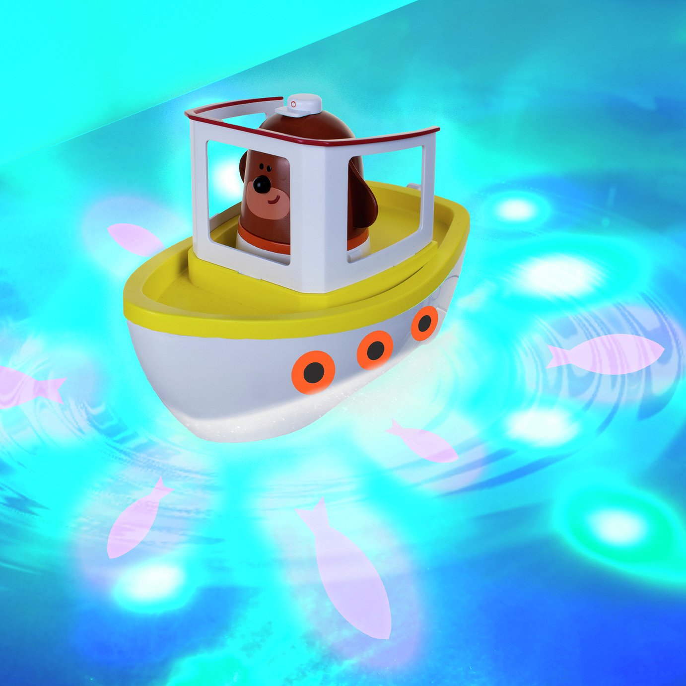 Hey Duggee Lightshow River Boat Bath Toy review