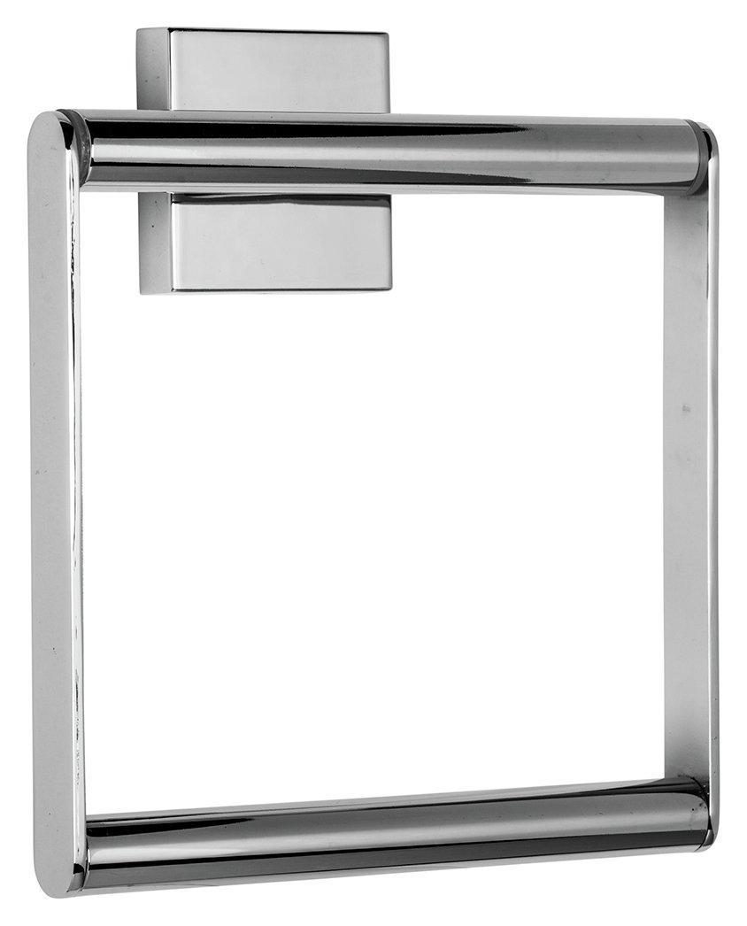 Croydex Chester Flexi-Fix Wall Mounted Towel Ring - Chrome