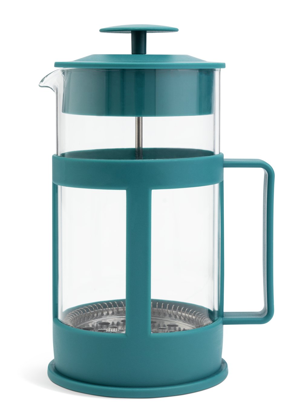 Habitat 8 Cup 1L Cafetiere - Teal