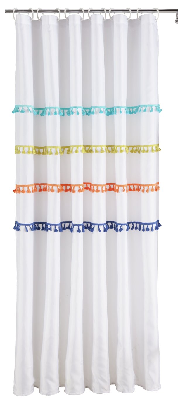 Argos Home Tassel Shower Curtain Review