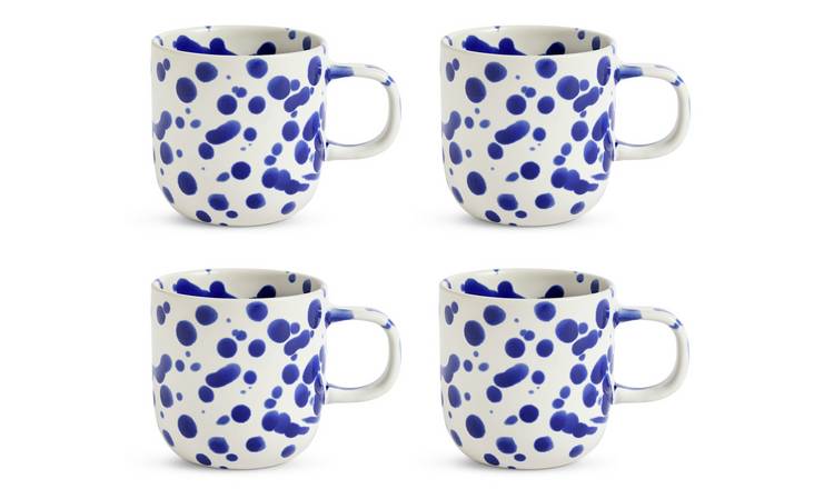 Habitat 60 Jackson Set of 4 Mugs - Blue