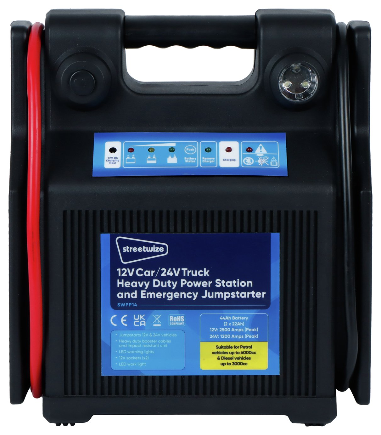 Streetwize Portable Power Station and Emergency Jumpstart