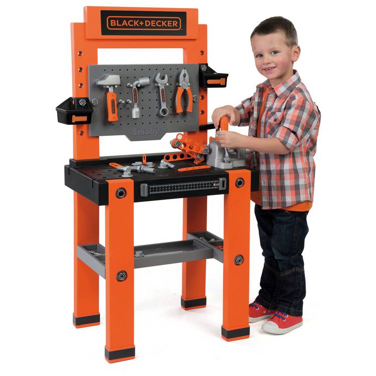 Smoby Black + Decker Bricolo One Toy Workbench 0