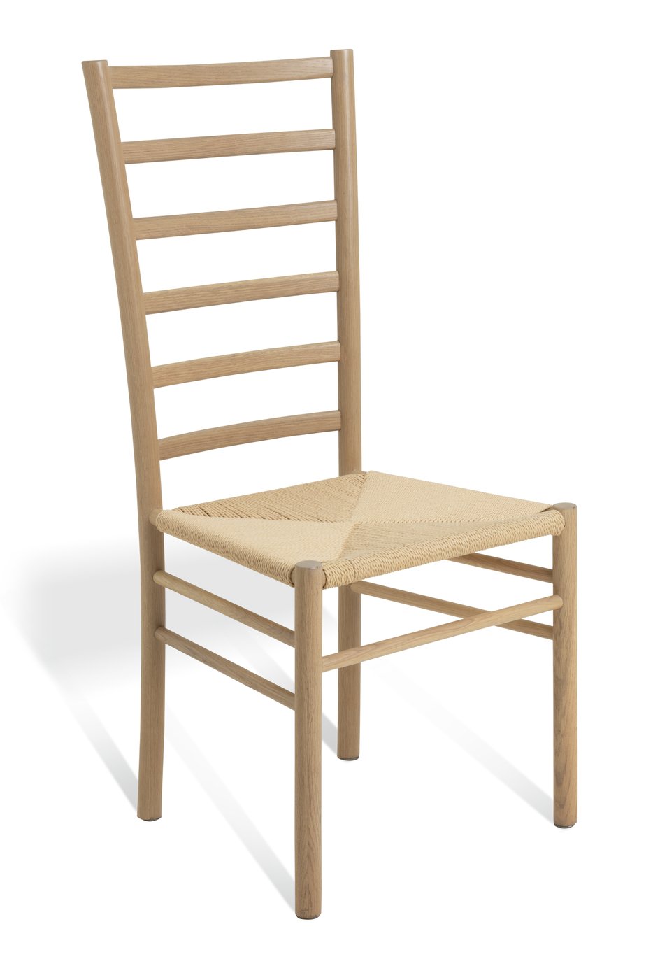 Habitat Laurie Pair of Oak Dining Chairs - Natural