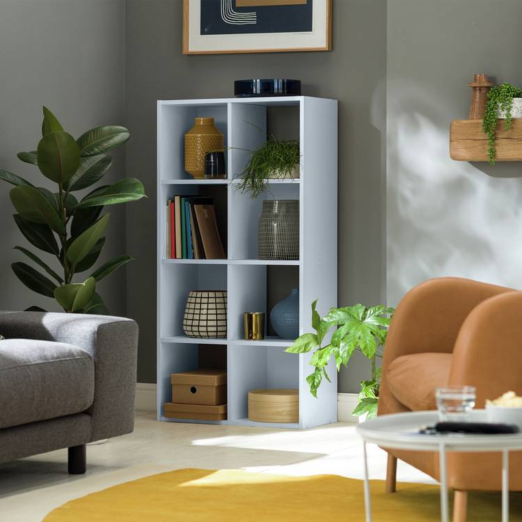 Argos Home Squares 8 Cube Storage Unit - Grey 0