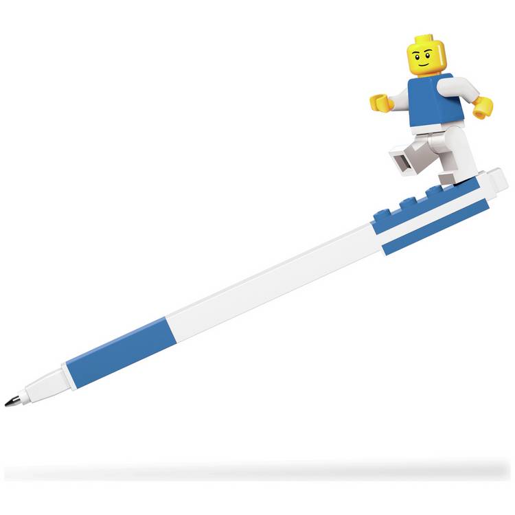 LEGO 2.0 Gel Pen with Minifigure - Blue 0