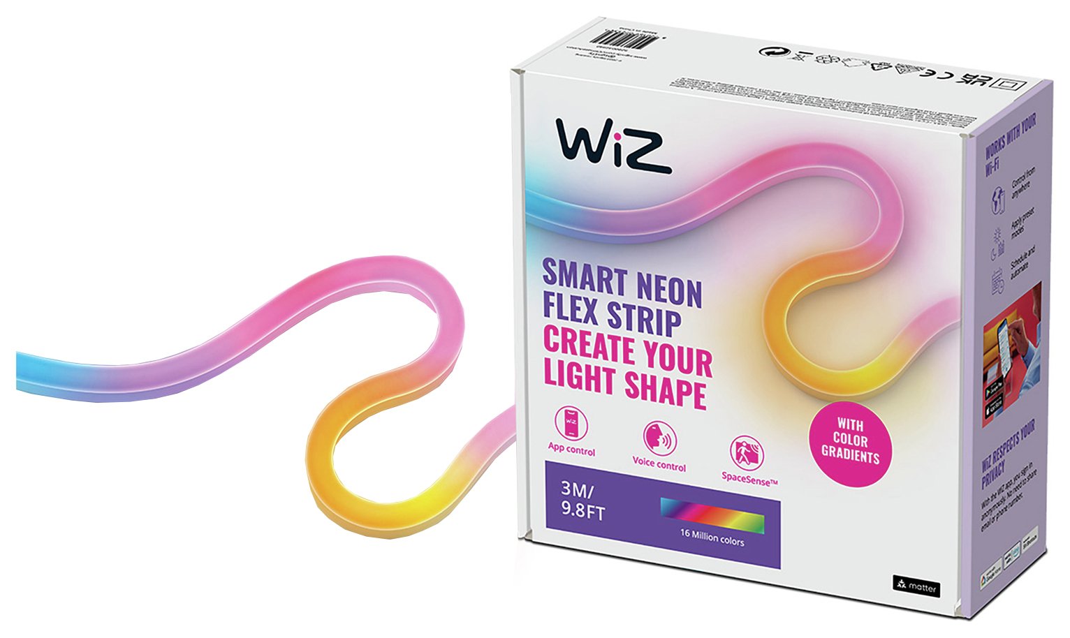 WiZ Smart LED 3m Neon Flex Strip
