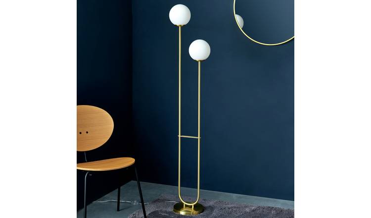 Yellow floor online lamp argos