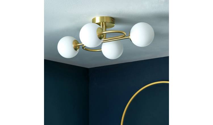 Dimmable ceiling on sale lights argos