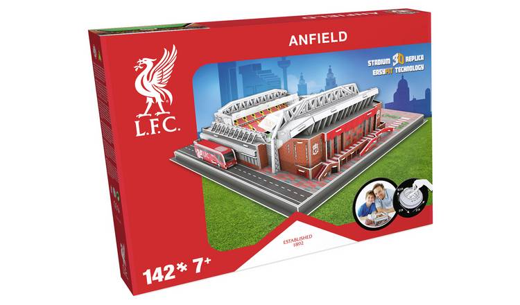 Buy Liverpool Football Club Anfield Stadium 3D Model Kit Puzzle