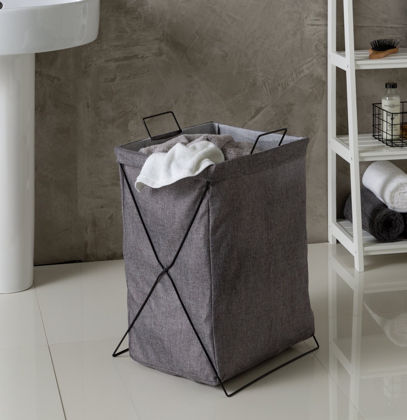 Argos Home Fabric & Wire Laundry Basket Review