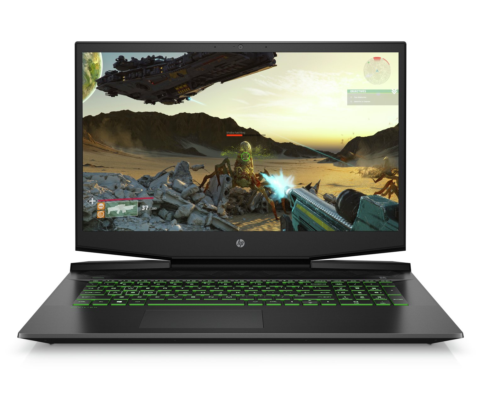 HP Pavilion 17.3in i7 8GB 1TB 512GB GTX1660Ti Gaming Laptop