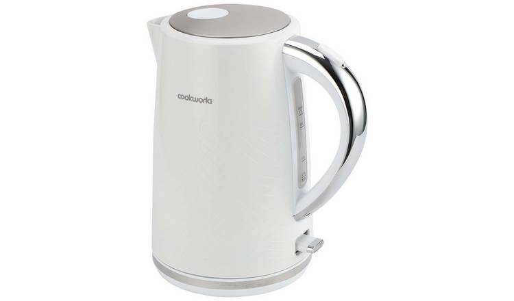 Buy Cookworks Textures Selcey Kettle White Kettles Argos