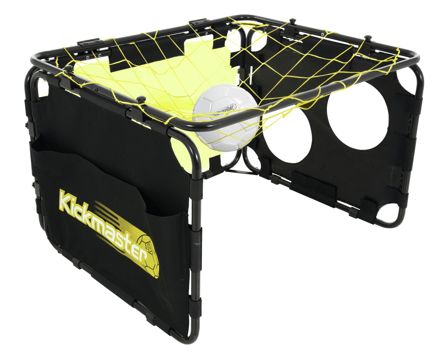 Kickmaster Foldable Football Training Box and Size 4 Ball Review