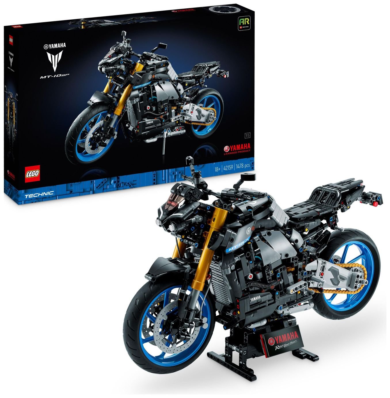 LEGO Technic Yamaha MT-10 SP Motorbike Model Adult Set 42159
