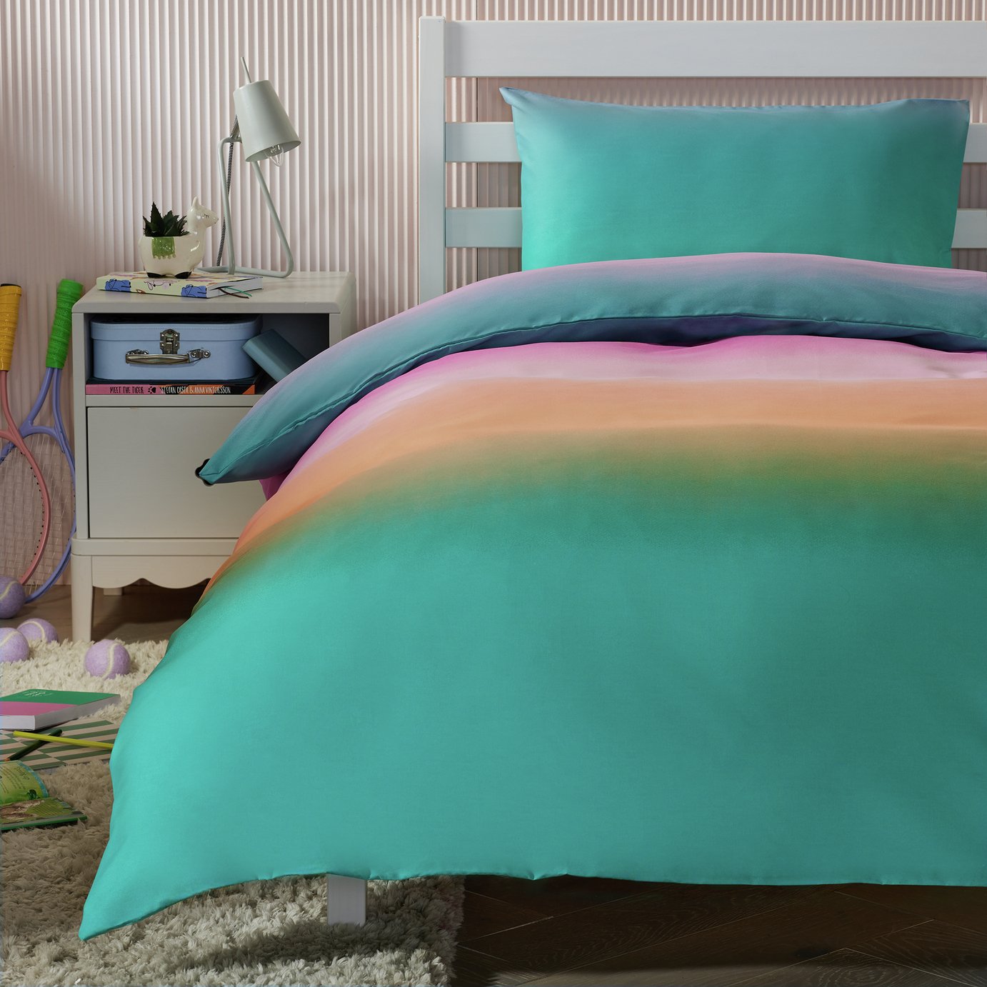 Argos Home Gradient Kids Bedding Set - Single
