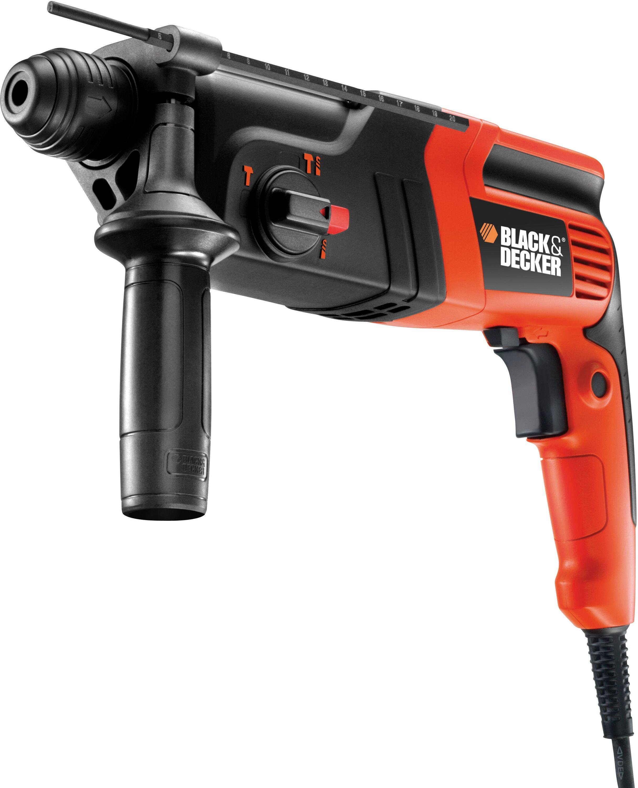 Black & Decker 600w SDS Pnuematic Hammer Drill and Kitbox