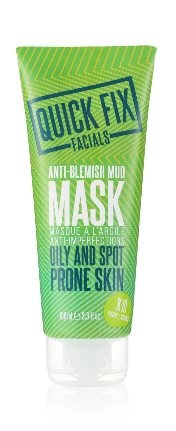 Quick Fix Facials Anti-Blemish Mud Mask - 100ml