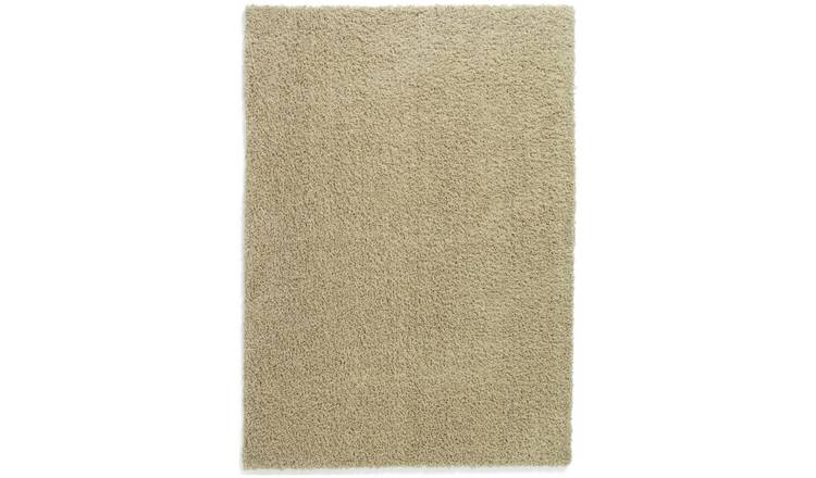 Habitat Cosy Recycled Shaggy Rug - 200x290cm - Natural