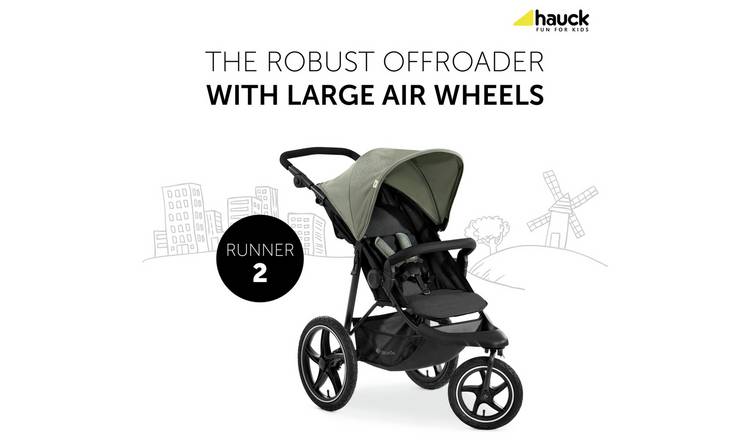 Buy Hauck Runner 2 Pushchair - Mickey Olive, Prams and pushchairs