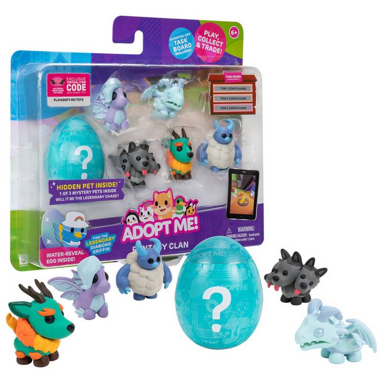 Adopt Me! 2-inch Multipack Fantasy Clan Wave 2 Pets  0