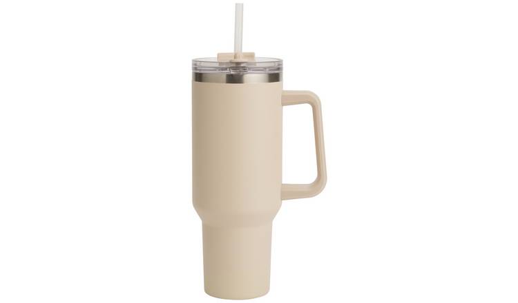 Buy Home Beige Travel Cup 1180ml Travel mugs Argos