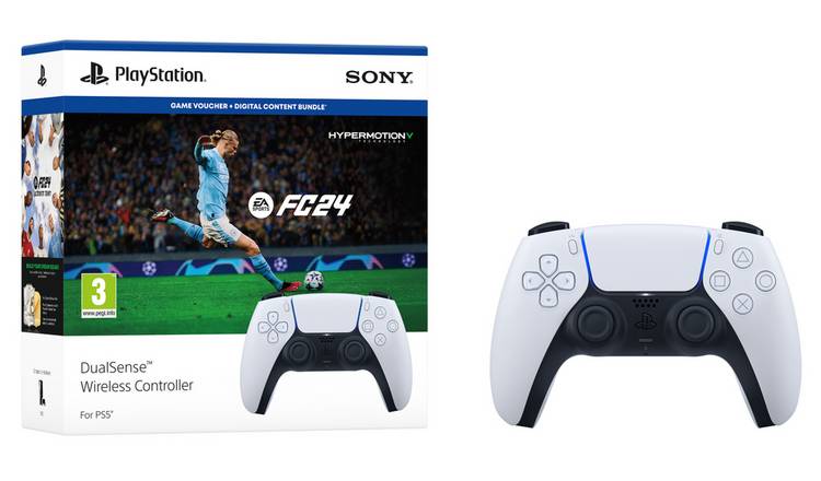 Sony DualSense Wireless Controller - EA Sports FC 24 Bundle