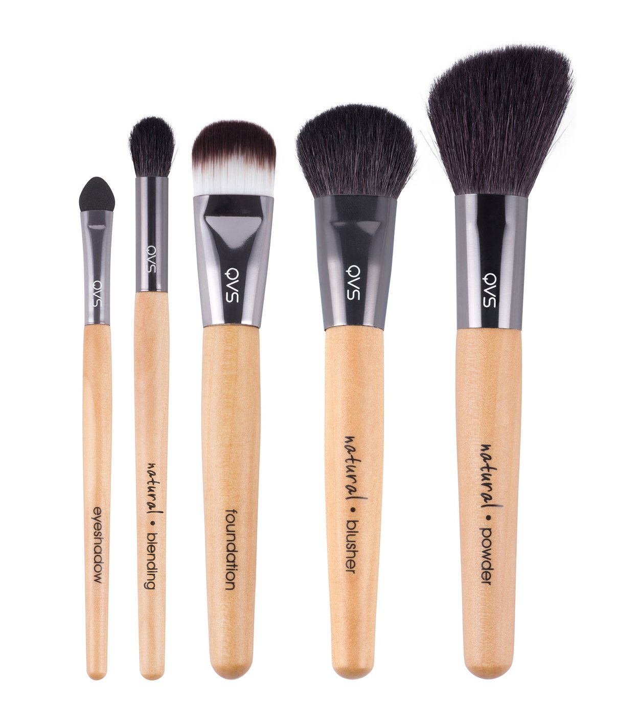 QVS Pro Serious 5 Piece Brush Set