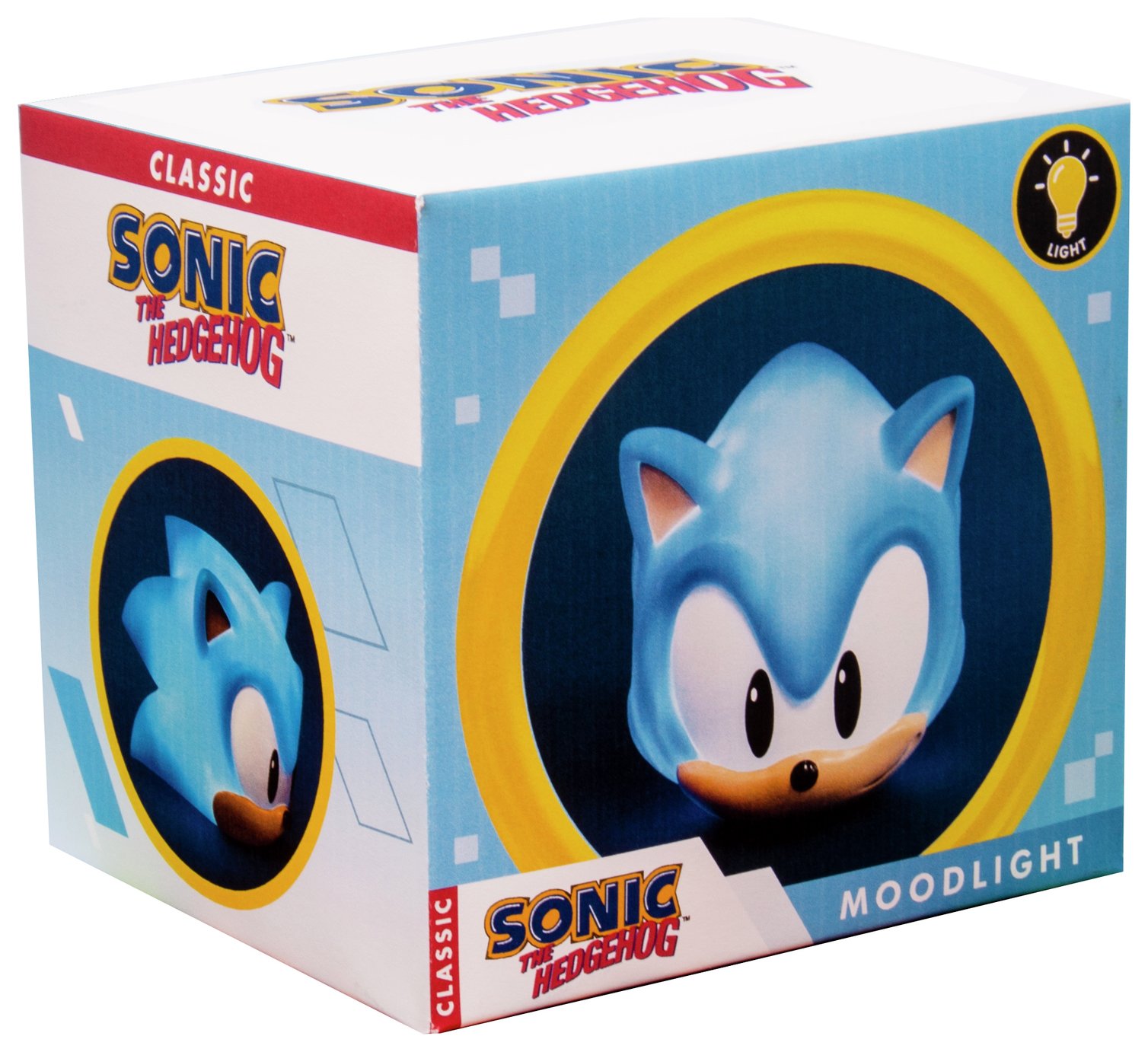 SEGA Sonic Head Kids LED Novelty Light - Blue