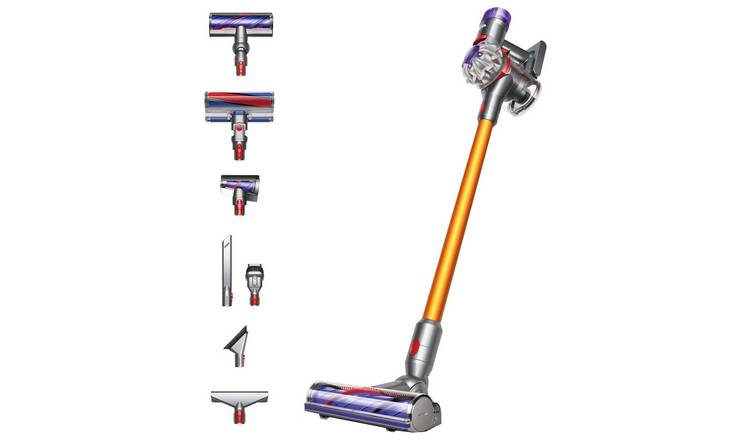 dyson v8 animal plus total clean cordless, comes with all of the parts&  charger