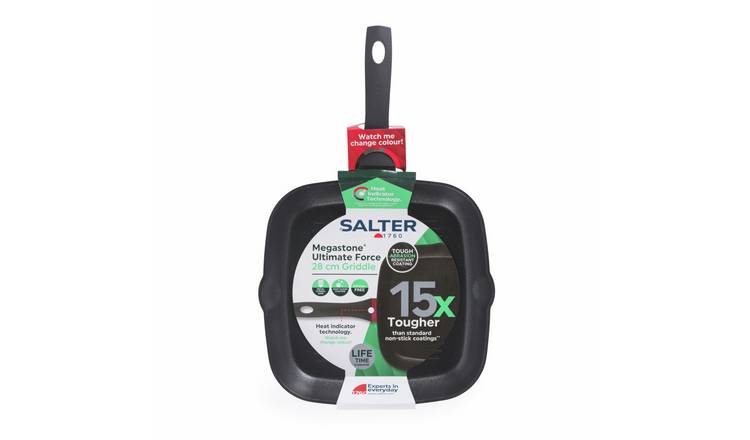 Salter Megastone 260 Thermo 28cm Griddle Pan