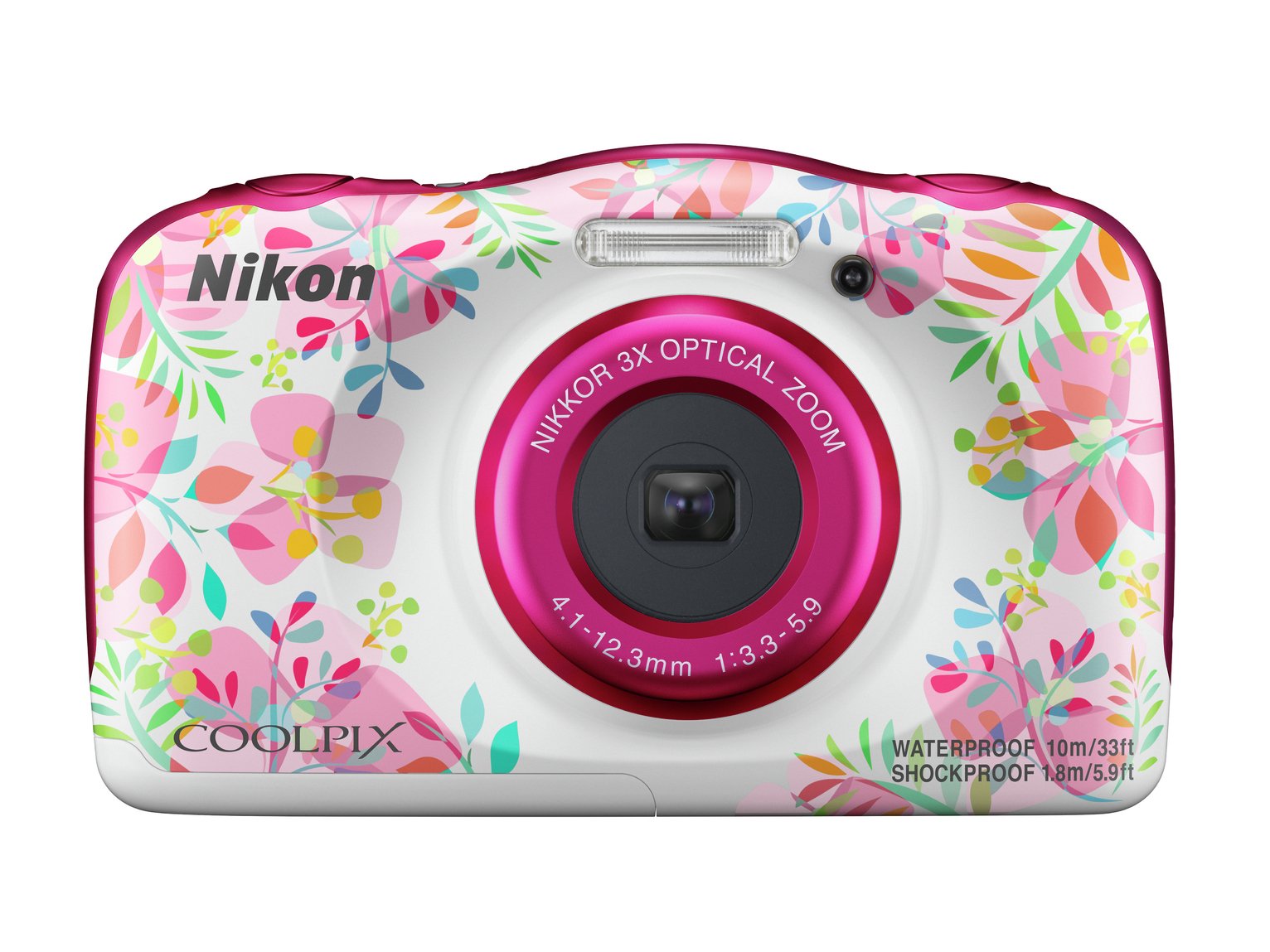 Nikon Coolpix W150 13.2MP 3 x Zoom Camera - Pink