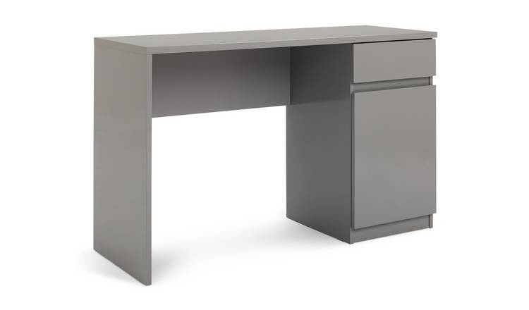 Secretary deals desk grey