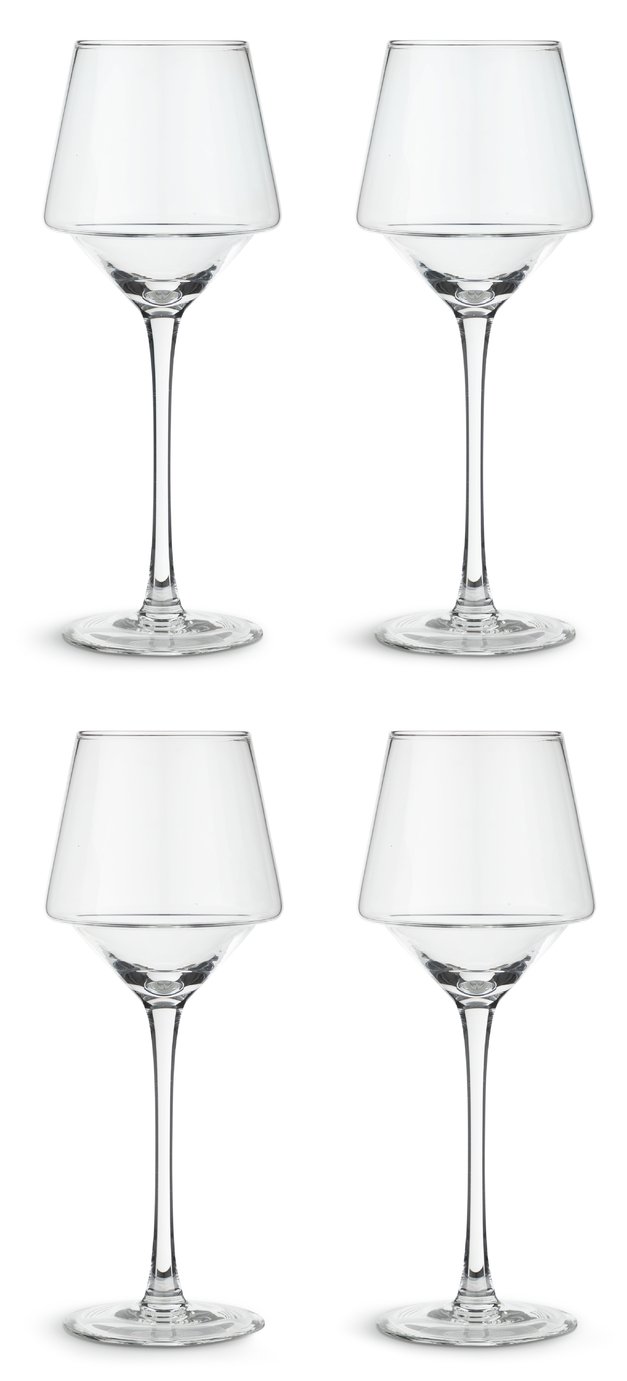 Habitat Sahara Set of 4 Wine Glasses