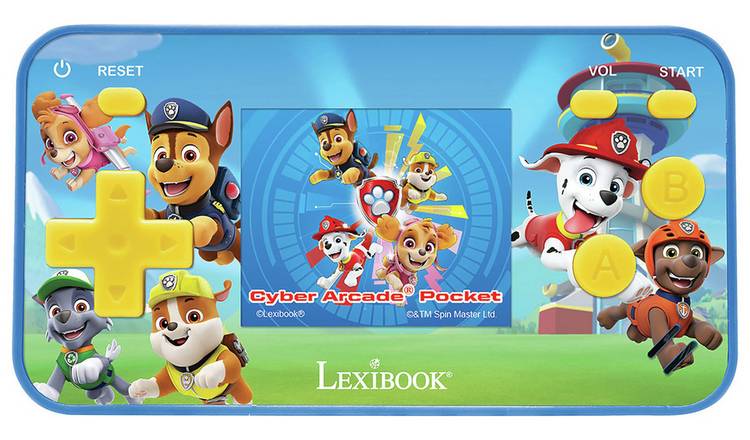 Lexibook 1.8" Cyber Arcade Handheld Console - PAW Patrol