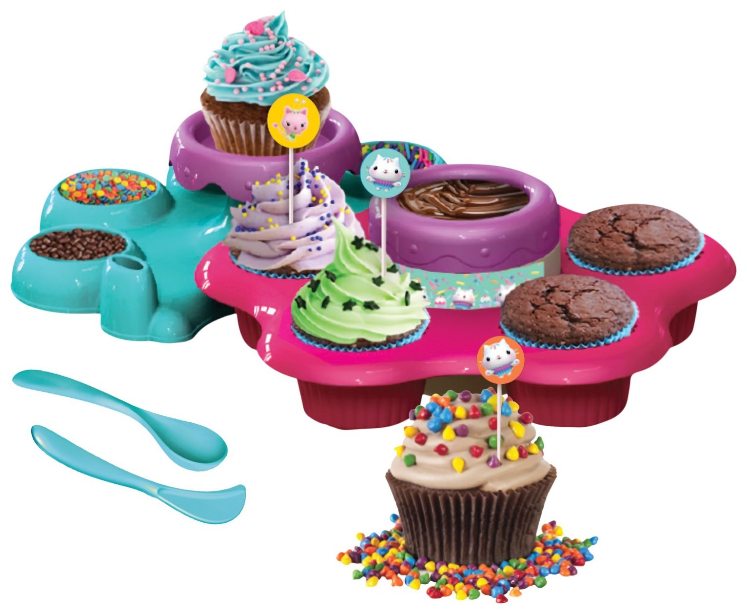 Gabby's Dollhouse Cupcake Maker (3262443) Argos Price Tracker