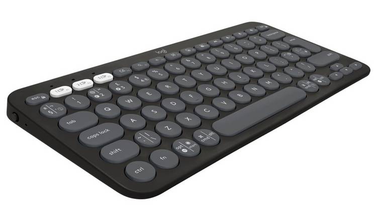 Buy Logitech Pebble Keys 2 K380S Wireless Keyboard – Graphite | PC ...