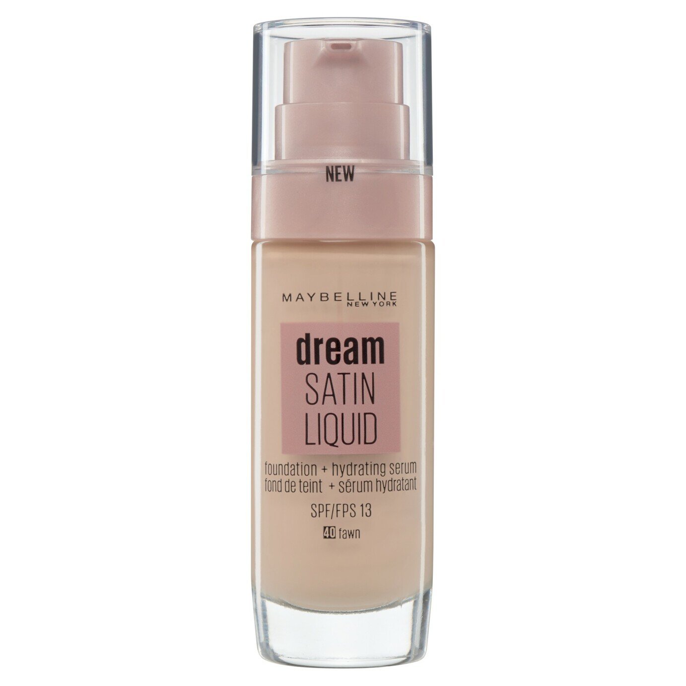 Maybelline Dream Radiant Liquid Foundation Fawn 40  - 30ml