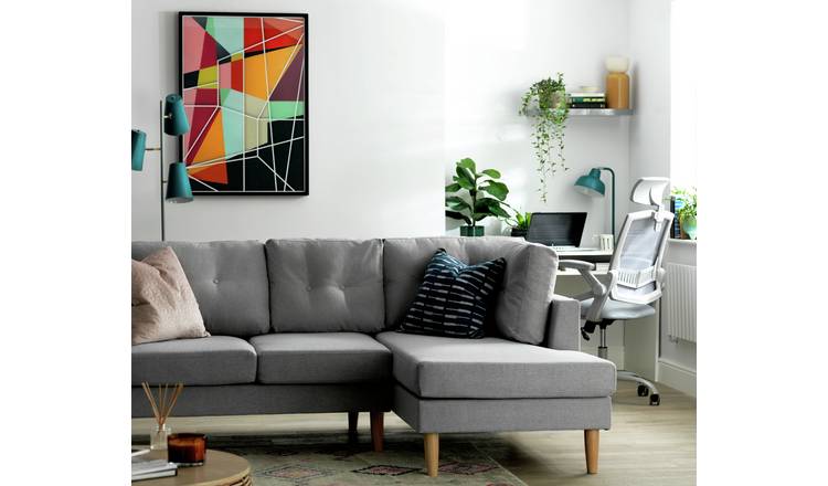 Argos charcoal deals sofa