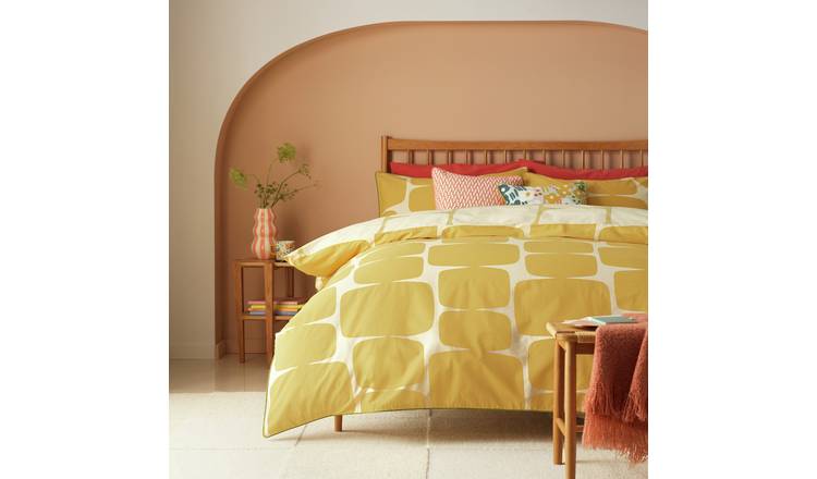 Habitat x Scion Cotton Lohko Yellow Bedding Set - Single