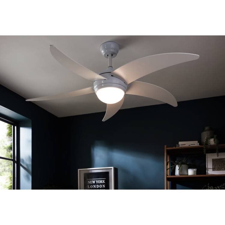 Argos Home Manhattan Ceiling Fan - White 0