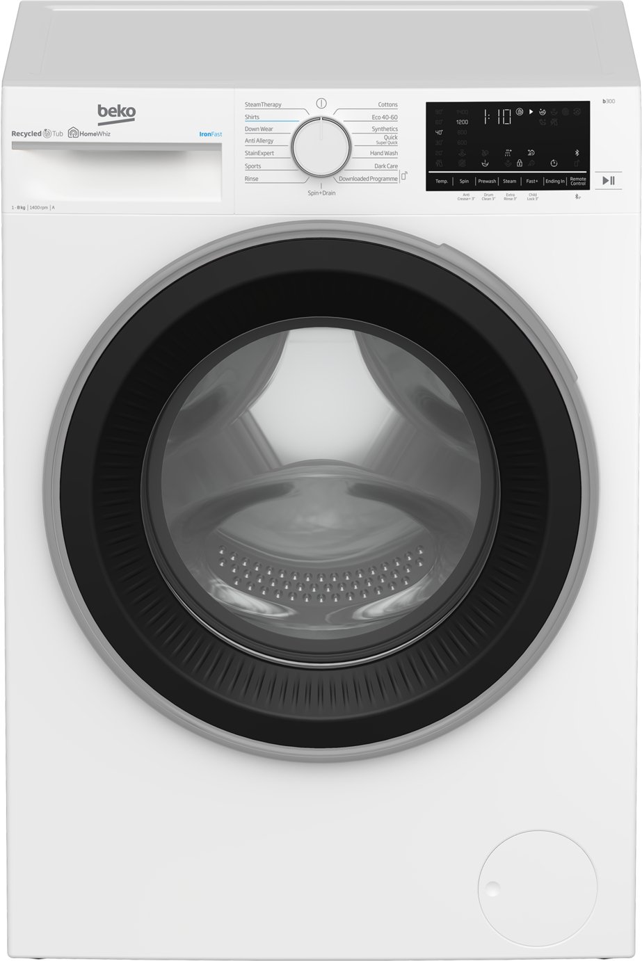 Beko B3W5841IW 8KG 1400 Spin Washing Machine - White