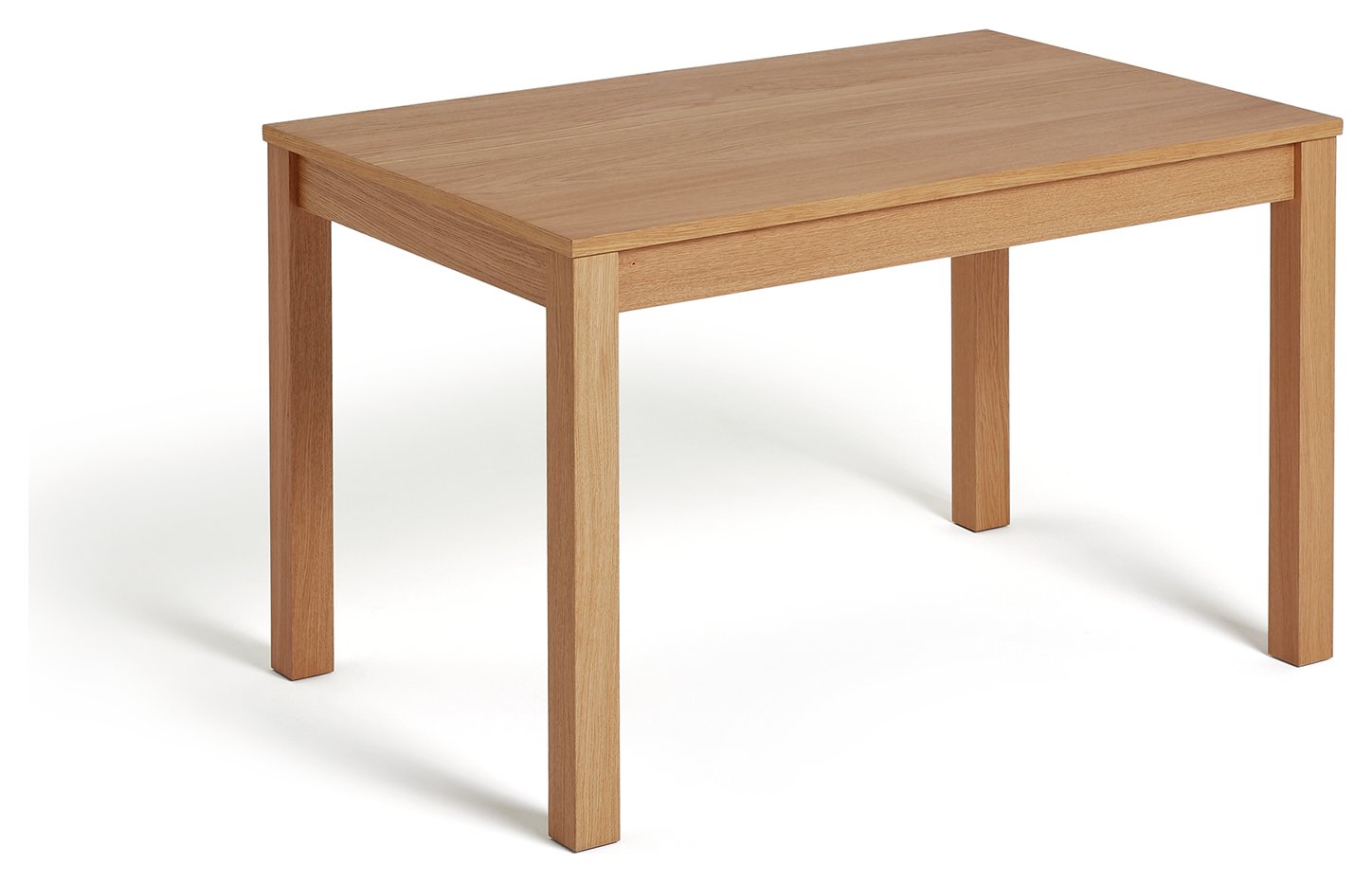 Habitat Clifton Oak Veneer 4 Seater Dining Table - Natural